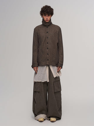 ILNya Curved Utility Trousers