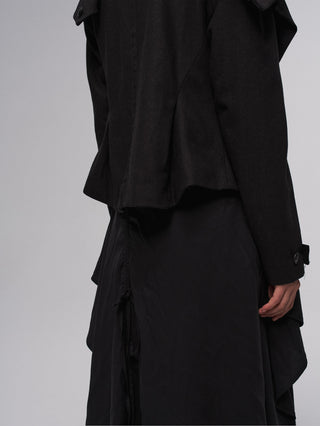 ILNya Pleated Midi Blouse