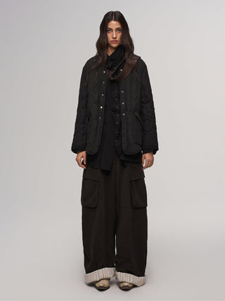 ILNya Ramie Patchwork Shirt