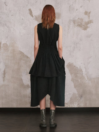 ILNya Ruched Longline Vest Top