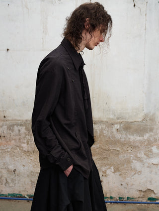 ILNya Multi-Way Linen Shirt