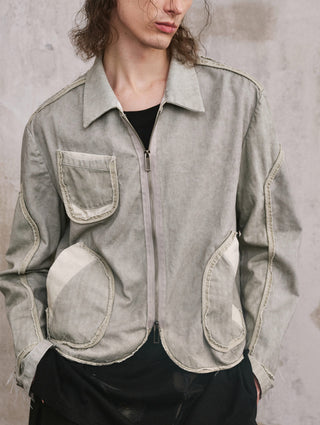 ILNya Double Pocket Cotton Jacket