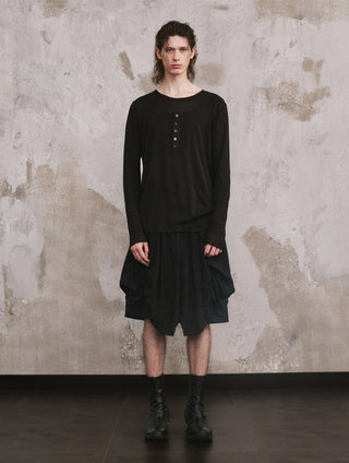 ILNya Pleated Butterfly Shorts