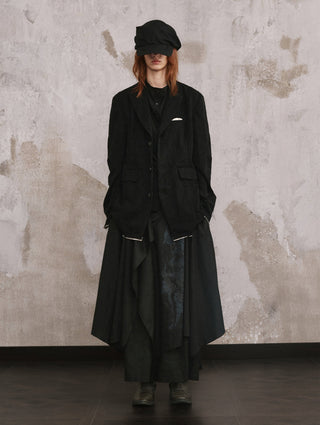 ILNya Tailored Contrast Suit Jacket