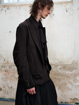 ILNya Ribbed Panel Jacket