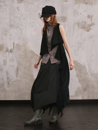 ILNya Petal Drift Maxi Skirt