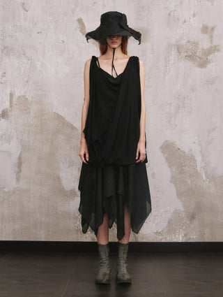 ILNya Silk Veil Oxford Sun Hat