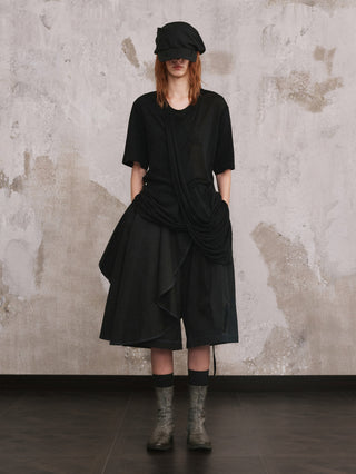 ILNya Draped Deconstructed T-Shirt
