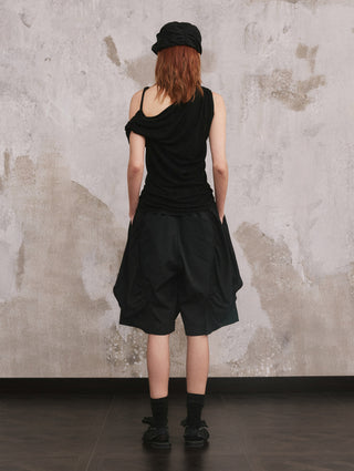 ILNya Pleated Butterfly Shorts