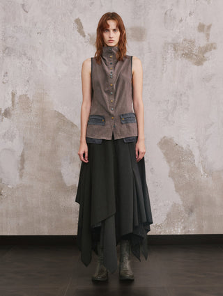 ILNya Petal Drift Maxi Skirt