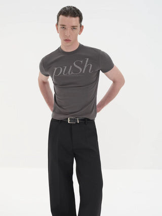 NFAI Push Tee-Etain Grey