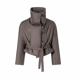 BALIANG Reversible Batwing Down Coat-Truffle Brown