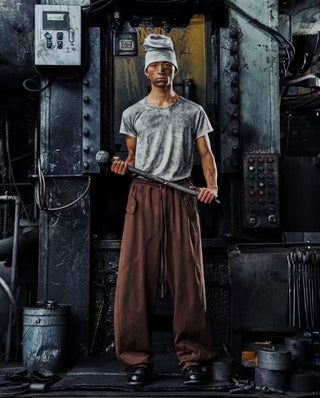 Heavy Axe Sweatpants-Hepatic