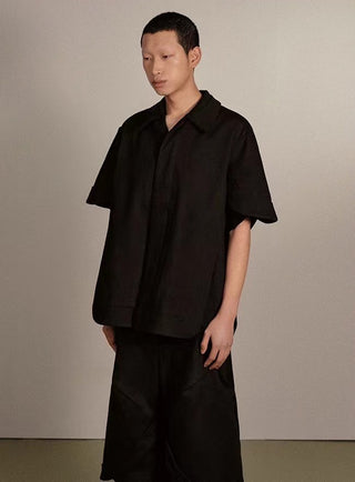 BALIANG Petal Shirt-Black