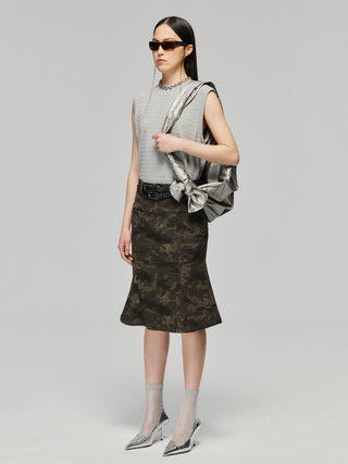 Simple Project Camo Skirt