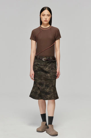 Simple Project Camo Skirt