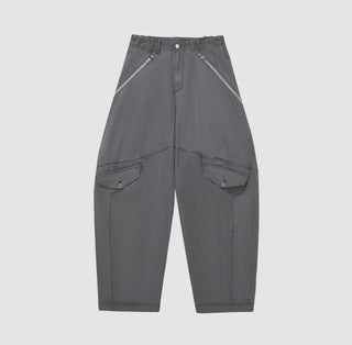 KILLWHY Conical Storage Pants-Grey