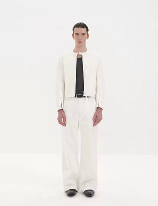 NFAI Motorcycle Jacket-White