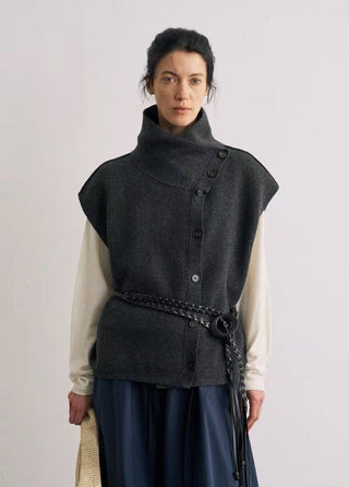 BALIANG Woven Leather Rope Belt