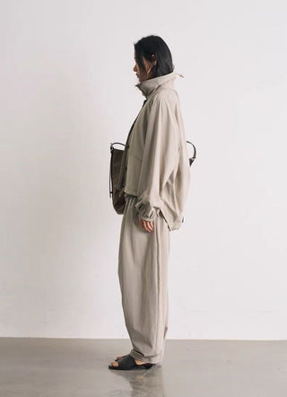 BALIANG Cocoon Set-Linen Khaki
