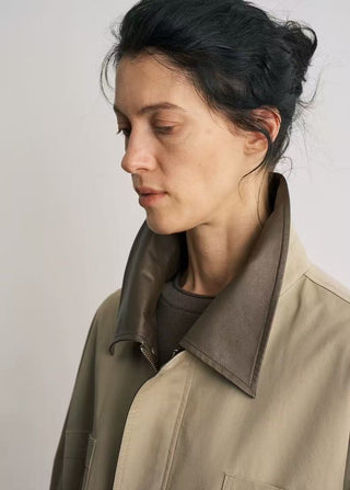 BALIANG Su Safari Jacket-Khaki Beige