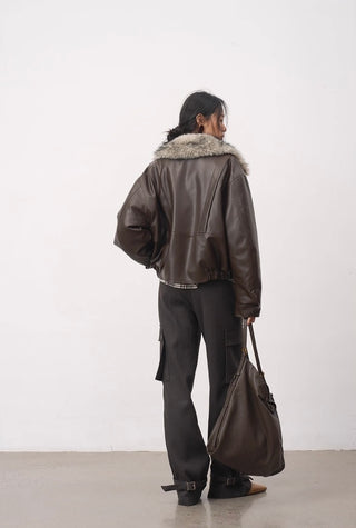 BALIANG Detour Boxy Jacket-Wood Brown