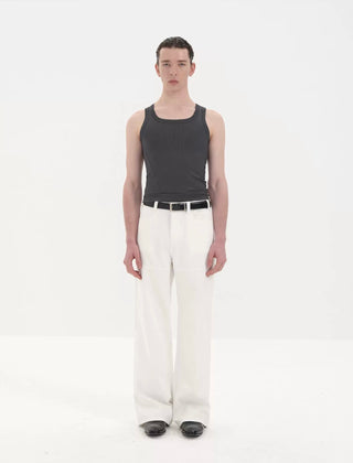 NFAI 13.5oz Straight Fit Jeans-White