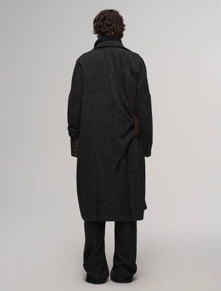 ILNya Side-tie Plaid Coat