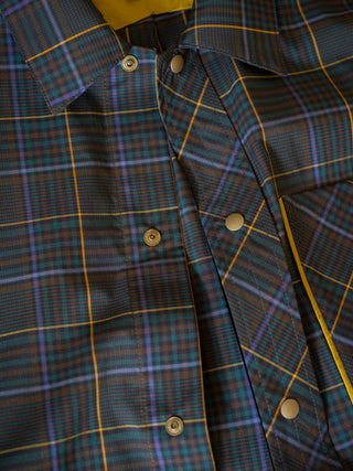 MIZUTOKI Check Shirt Jacket