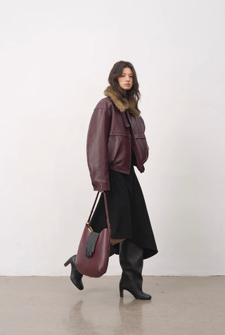 BALIANG Detour Boxy Jacket-Sandal Purple