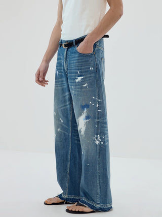 Simple Project Painted Jeans