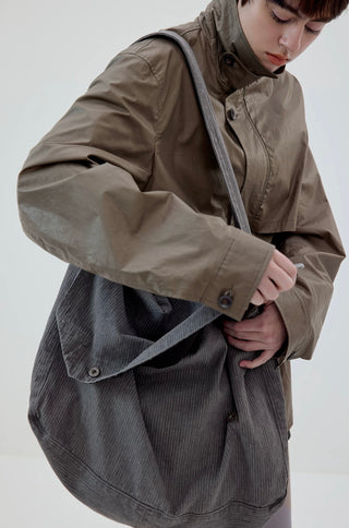 OVS Washed Striped Bag