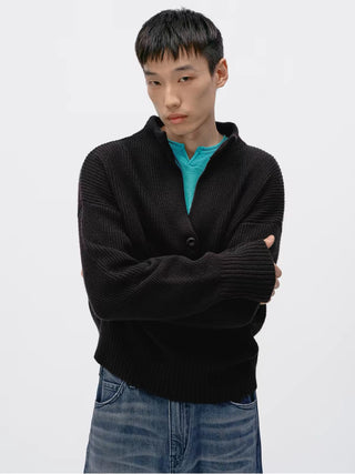 Simple Project V-Neck Sweater