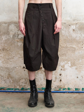 ILNya Cropped Button-Front Pants
