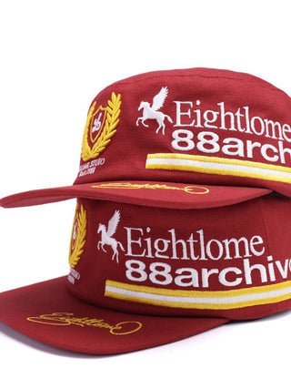 8LOME 88Archive Pillbox Cap-Red