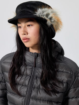 Simple Project Fur Corduroy Hat