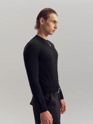 NFAI Crew Neck Wool Long-Sleeve