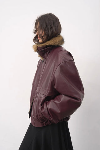 BALIANG Detour Boxy Jacket-Sandal Purple