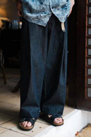 LANSYINLI Balloon Wide-Leg Jeans