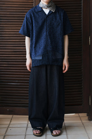 LANSYINLI Balloon Wide-Leg Jeans