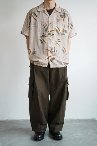 LANSYINLI Appliqué Wabi-Sabi Balloon Pants
