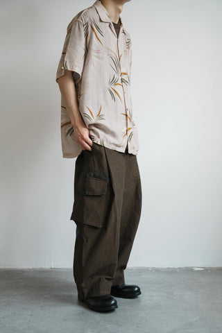 LANSYINLI Appliqué Wabi-Sabi Balloon Pants
