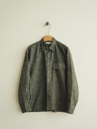 LANSYINLI Wave Sequence Long-Sleeve Shirt