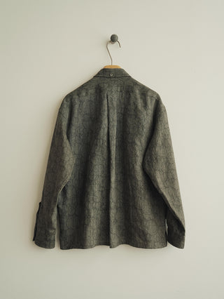 LANSYINLI Wave Sequence Long-Sleeve Shirt