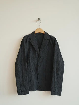 LANSYINLI Ink Threads Striped Blazer