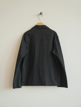 LANSYINLI Ink Threads Striped Blazer