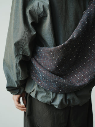 LANSYINLI Starweave Linen Shoulder Bag