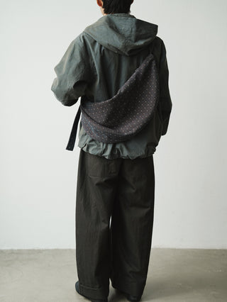 LANSYINLI Starweave Linen Shoulder Bag