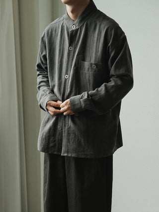LANSYINLI Mist Phase Relaxed Shirt