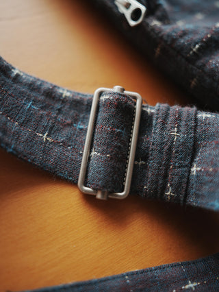 LANSYINLI Starweave Linen Shoulder Bag